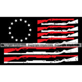 Country Map Nation National Emblem United States Flag Betsy Ross Gun Stripes Color Design Element American USA US America Badge Symbol Icon Global Official Sign Design Logo Clipart SVG