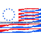 Country Map Nation National Emblem United States Betsy Ross Gun Stripes Color Design Element Flag American USA US America Badge Icon Global Official Design Logo Clipart SVG