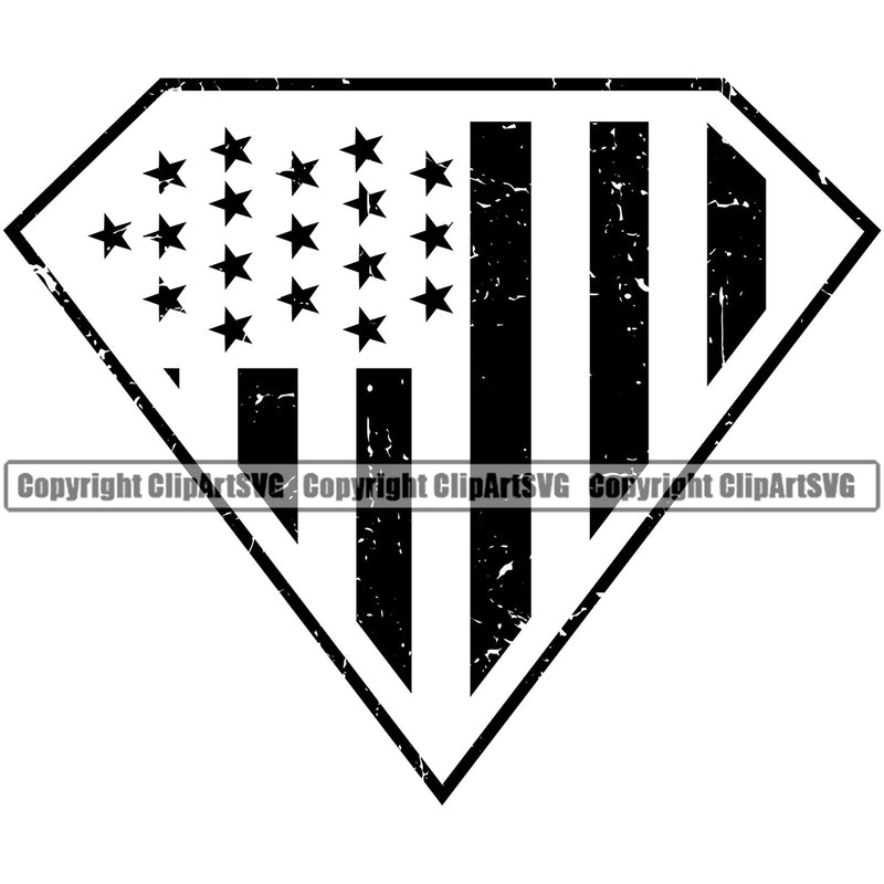 Country Map Nation National Emblem United States Diamond Design Element Flag American USA US America Badge Icon Global Official Sign Design Logo Clipart SVG