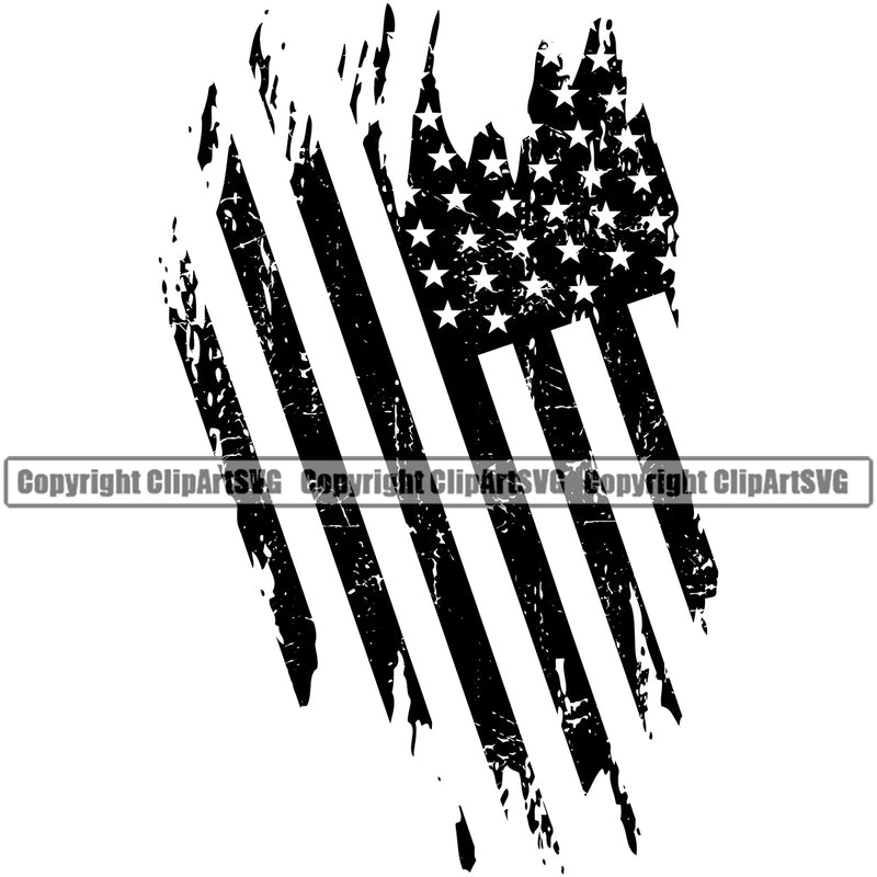 Country Map Nation National Emblem United States Flag Distended Design Element American USA US America Official Sign Design Logo Badge Symbol Icon Global Clipart SVG