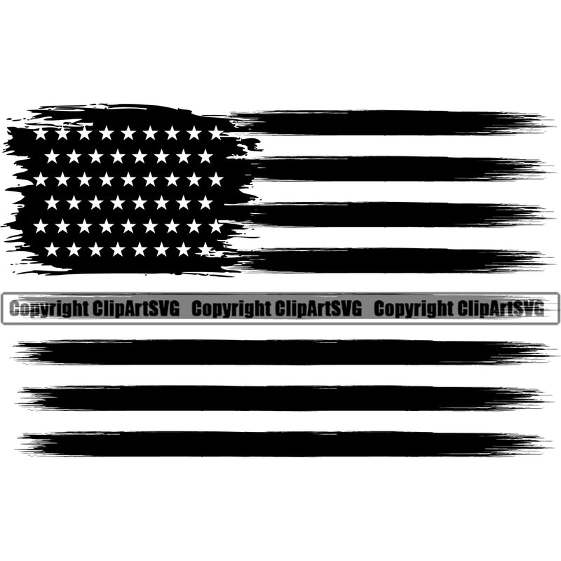 Country Map Nation National Emblem United States Flag Distressed Black Color Design Element American USA US America Badge Symbol Icon Global Official Logo Clipart SVG