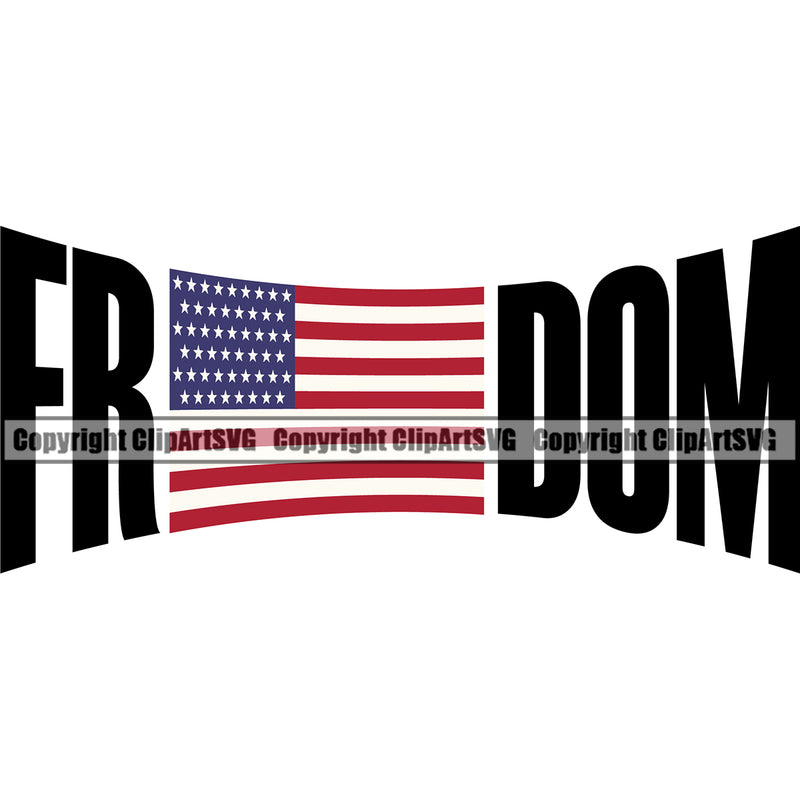 Country Map Nation National Emblem United States Flag Freedom Color Quote Text Design Element American USA US America Badge Symbol Icon Global Official Sign Design Logo Clipart SVG