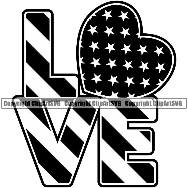 Country Map Nation National Emblem United States Flag Love Text Quote Design Element American USA US America Badge Symbol Icon Global Official Sign Design Logo Clipart SVG