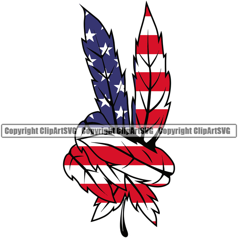 Country Map Nation National Emblem United States Flag Marijuana Peace Symbol Color Design Element American USA US America Badge Symbol Icon Global Sign Design Logo Clipart SVG
