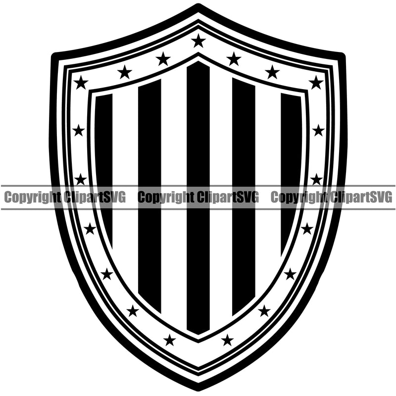 Country Map Nation National Emblem United States Flag American Shield Design Element USA US America Badge Symbol Icon Global Official Sign Design Logo Clipart SVG
