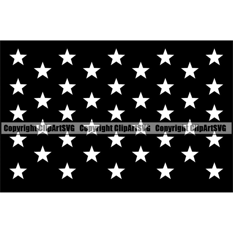 Country Map Nation National Emblem United States Flag American Symbol Black And White Star Design Element USA US America Badge Symbol Icon Global Official Sign Design Logo Clipart SVG