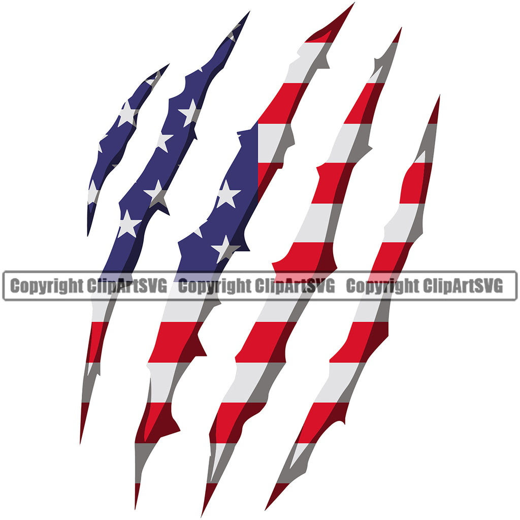 Country Map Nation National Emblem Scratches Color Design Element United States Flag American USA US America Badge Symbol Icon Global Official Sign Design Logo Clipart SVG