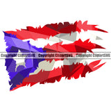 Country Map Nation National Puerto Rico Distressed Crackle Color Design Element White Background Flag Badge Rican Symbol Latin Latino Spanish Caribbean Island Icon Global Official Sign Logo Clipart SVG