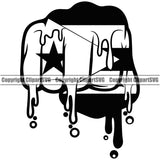 Country Map Nation National Puerto Rico Fist Drip Hand Power Design Element Flag Emblem Badge Rican Symbol Latin Latino Latina Spanish Caribbean Island Icon Global Official Sign Logo Clipart SVG
