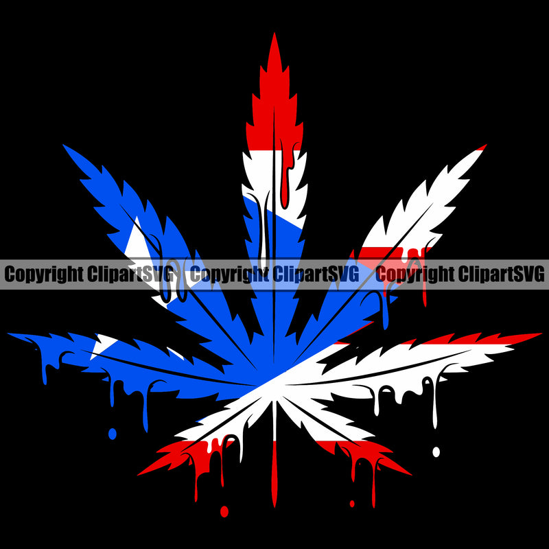 Country Map Nation National Puerto Rico Flag Marijuana Leaf Black Color Design Element Emblem Badge Rican Symbol Latin Latino Rainbow Spanish Caribbean Island Icon Global Official Sign Logo Clipart SVG