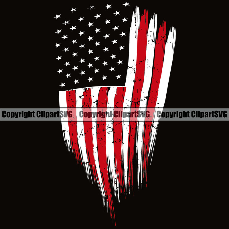Country Map Nation National Emblem United States Flag Distressed Black Color Design Element American USA US America Badge Symbol Icon Global Official Sign Design Logo Clipart SVG
