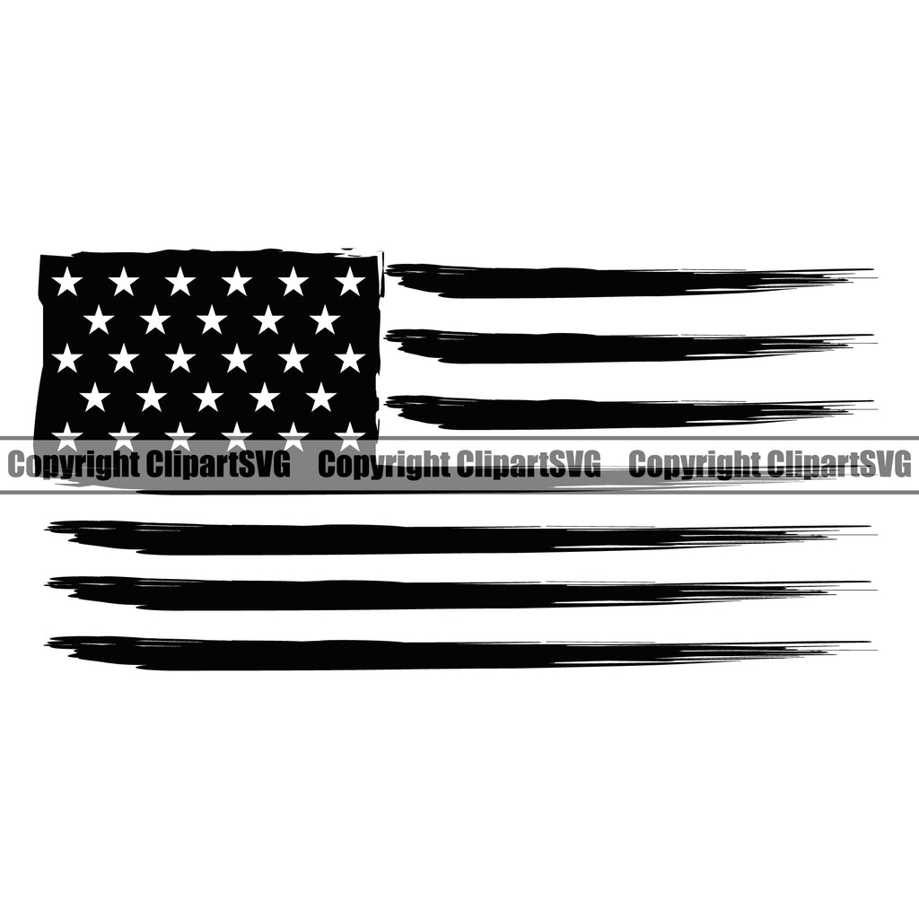 Country Map Nation National Emblem United States Flag Distressed Black Color Design Element American USA US America Badge Symbol Icon Global Sign Design Logo Clipart SVG