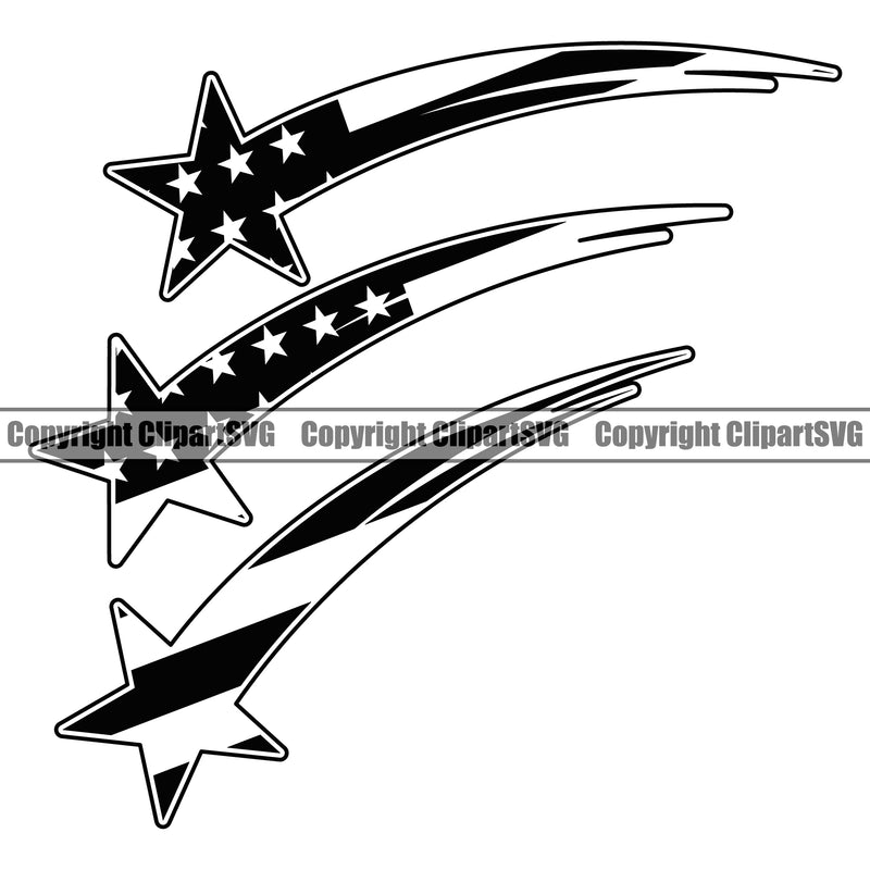 Country Map Nation National Emblem United States Flag Stars Shooting Design Element American USA US America Badge Symbol Icon Global Sign Design Logo Clipart SVG