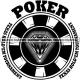 Game Poker Chips And Cards Color Design Element Casino Texas Hold EM Game  Gamble Gabler Gambling Winner Play Bet White Background Win Las Vegas  Jackpot Chip Art Design Logo Clipart SVG –