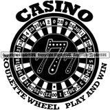 Casino Gamble Gambling Gambler Las Vegas Poker Game Chips Win Money Poker  Diamond Cards Casino Quote Text Black White Color Design Element Money Bet  Betting Design Logo Clipart SVG – ClipArt SVG