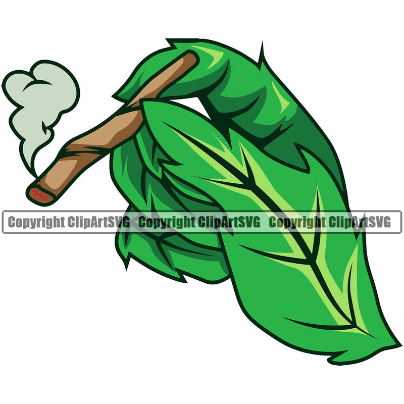 Hobby Leaf Smoking Blunt Hand Holding Weed Vector Design Element Marijuana Hand Artwork Design Element Holding Weed Smoke Legalize Pot Organic Leaf Medical Medicine Health Herb Plant Cannabis Hemp Drug Grass Weed THC Legal Art Logo Clipart SVG