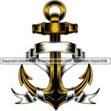 Nautical Sailboat Ship Anchor Sail Sailor Ocean Boating Rope Wheel Travel Naval Vintage Art Crossbar Sea ClipArt SVG