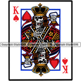Skull Skeleton One Poker Color Cards White Background Design Element Casino Crown On Head Texas Hold EM Game Gamble Gabler Gambling Winner Play Bet Win Las Vegas Jackpot Chip Art Design Logo  Clipart SVG