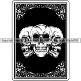 Hobby Poker Casino Texas Skull Skeleton Head On Card Black Color Design Element Hold EM Game Gamble Gabler Gambling Winner Play Bet Win Las Vegas Jackpot Chip Art Design Logo  Clipart SVG