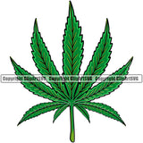 Marijuana Smoking Green Color Leaf Vector White Background Design Element Legalize Pot Organic Leaf Medical Medicine Health Herb Plant Cannabis Hemp Drug Grass Weed THC Legal Art Logo Clipart SVG