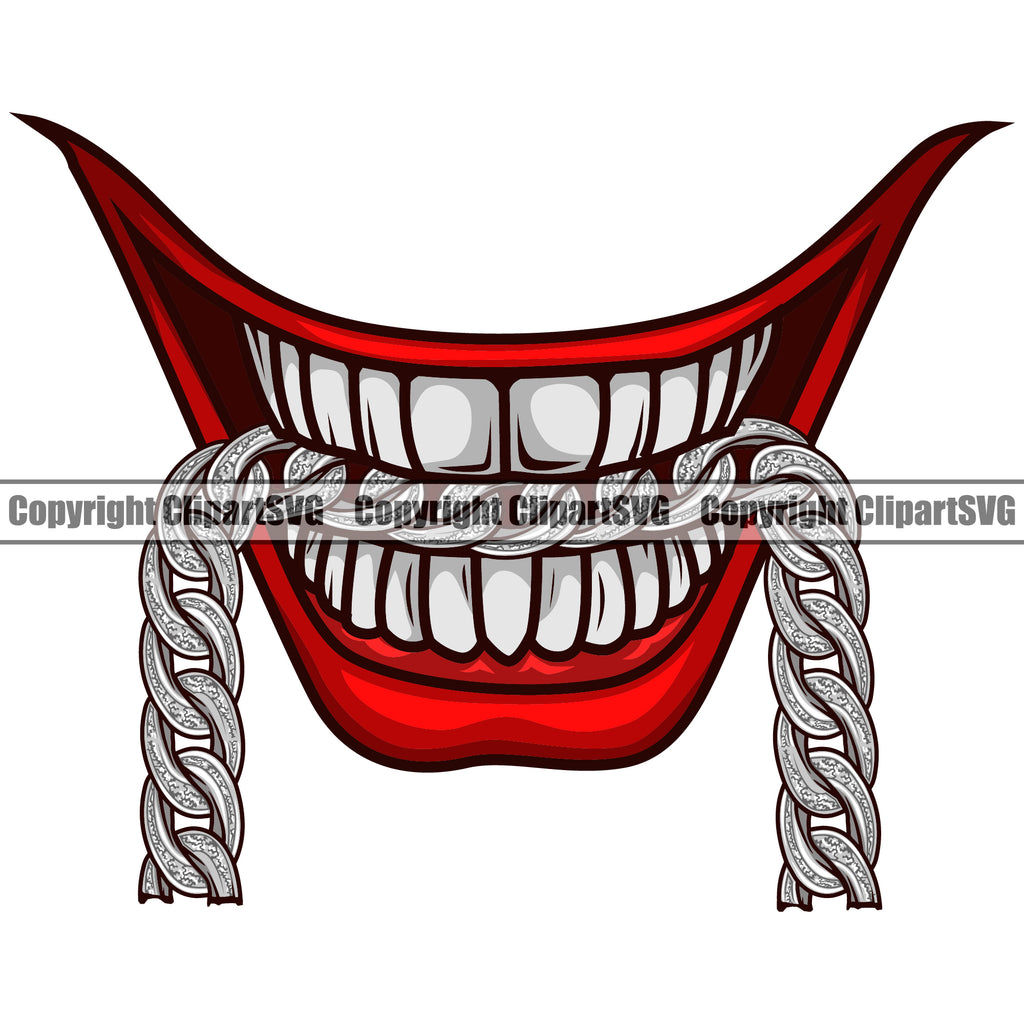 Cartoon shop diamond chain