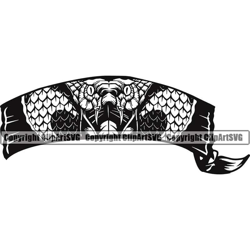 Guitar Headband Cobra Vector Design Element Musical Instrument Music Band Orchestra Concert Acoustic Jazz Classical Musician Rock And Roll Sound Logo Clipart SVG