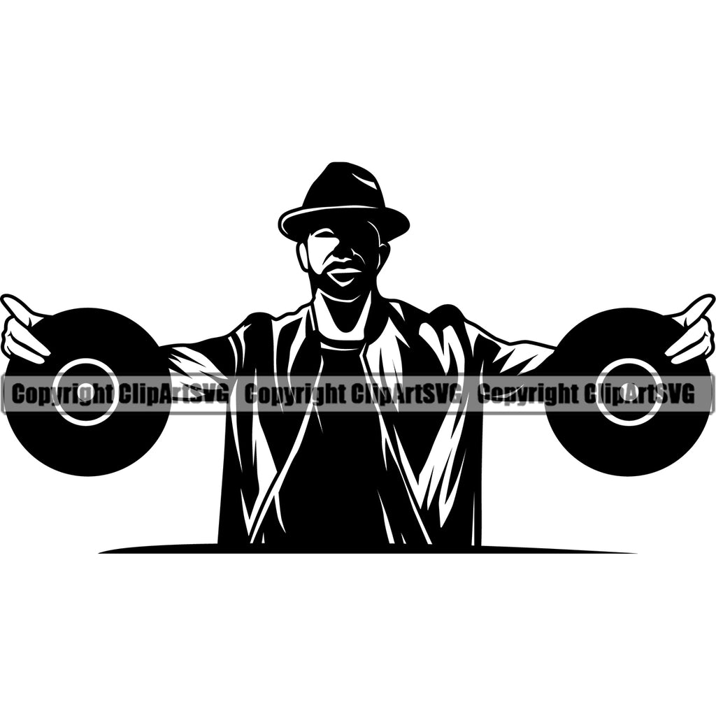Rapper Silhouette Vector