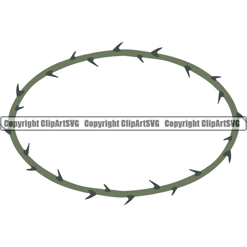 Nature Flower Thorns Green Color Line Wavy Design Element White Background Floral Plant Leaf Garden Gardener Blossom Bouquet Bloom Flora Rose Stem Botany Border Outline Logo Clipart SVG