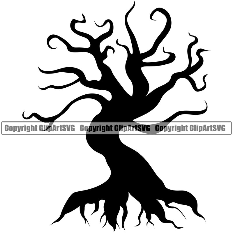 Not Leaves Nature Tree White Background Design Element Green Landscape Landscaping Landscaper Forest Foliage Leaf Summer Plant Garden Gardener Outdoor Spring Botany Clipart SVG