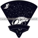 Astronaut Space Shuttle Nasa Exploration Astronomy Spaceship Logo Rocket Logo Black And White Color Design Element White Background Shuttle Spaceman Planet Spaceship Spacesuit Scifi Sci-Fi Art Clipart SVG