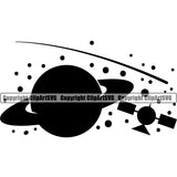 Astronaut Outer Space Design Element Outer Space Spaceman Logo Clipart SVG
