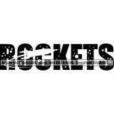 Rockets Black Color Quote Logo Design Element Astronaut Science Technology Space Shuttle Spaceman Planet Spaceship Spacesuit Scifi Sci-Fi Art Clipart SVG