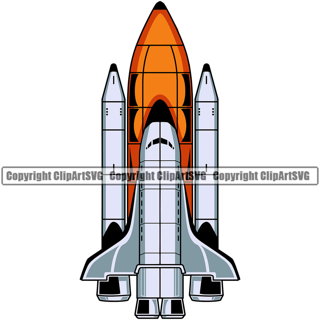 Space shuttle in AutoCAD | Download CAD free (92.9 KB) | Bibliocad