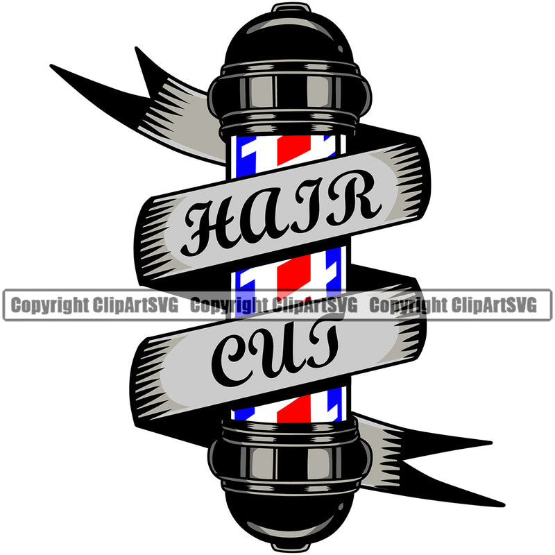 Barber Occupation Clippers Clipper Razor Shop Barbershop Hair Scissors Shears Hairdresser Haircut Hairstyle Hairstylist Beauty Salon Beard Shave Shaving Groom Grooming Design Element Retro Vintage Business Company Logo Clipart SVG