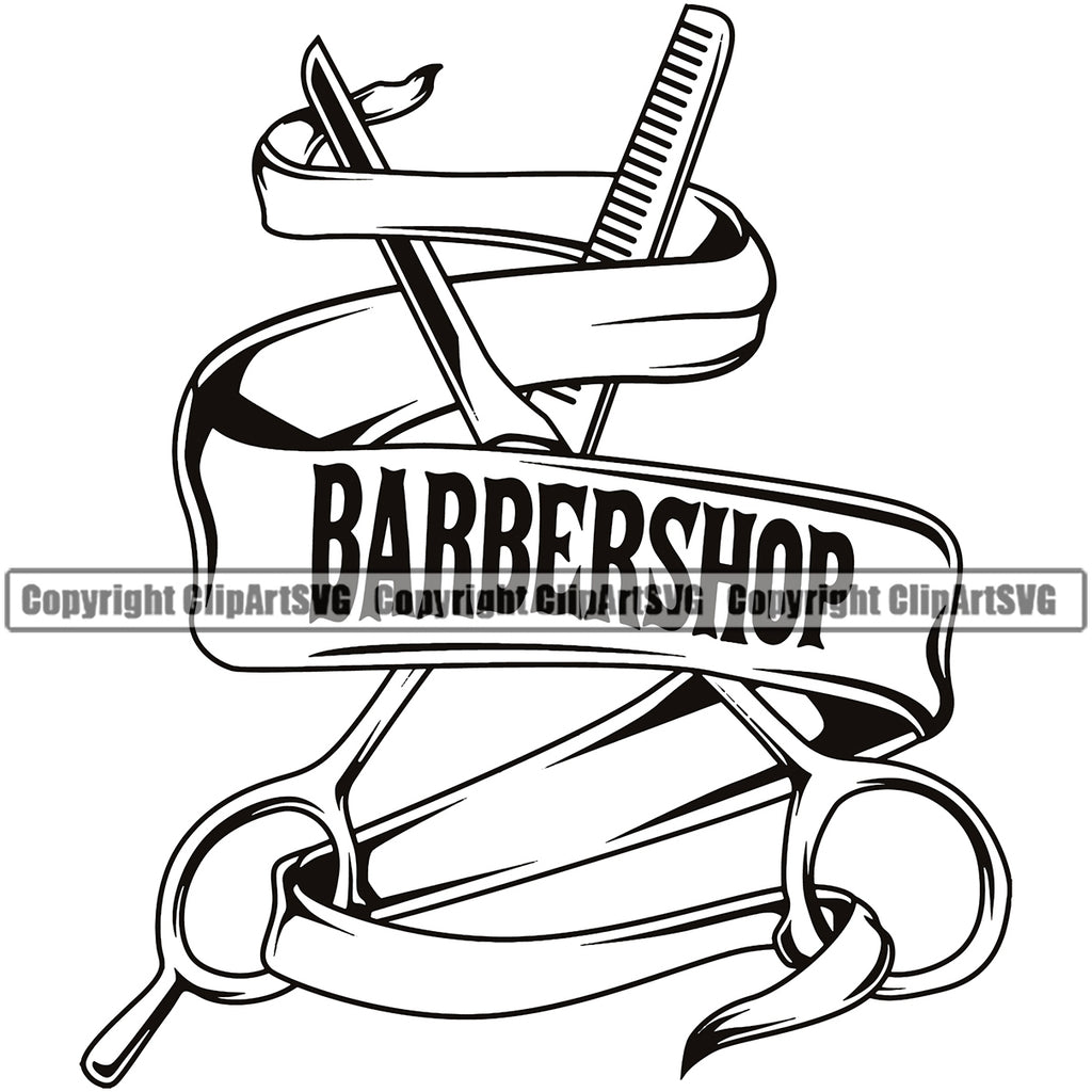 Scissors  Barbershop design, Scissors art, Pirate art