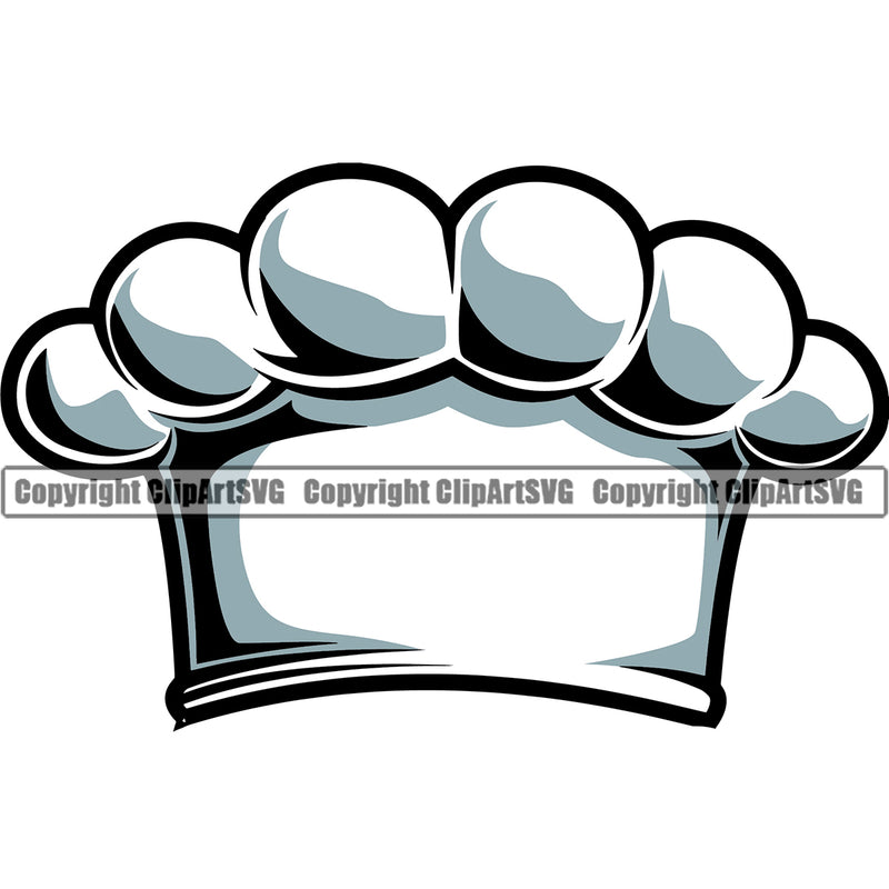Chef Cook Cooking Cooker BBQ Barbecue Grill Food Chef Hat White Color Background Design Element Restaurant Kitchen Cuisine Culinary Gourmet Design Logo Clipart SVG