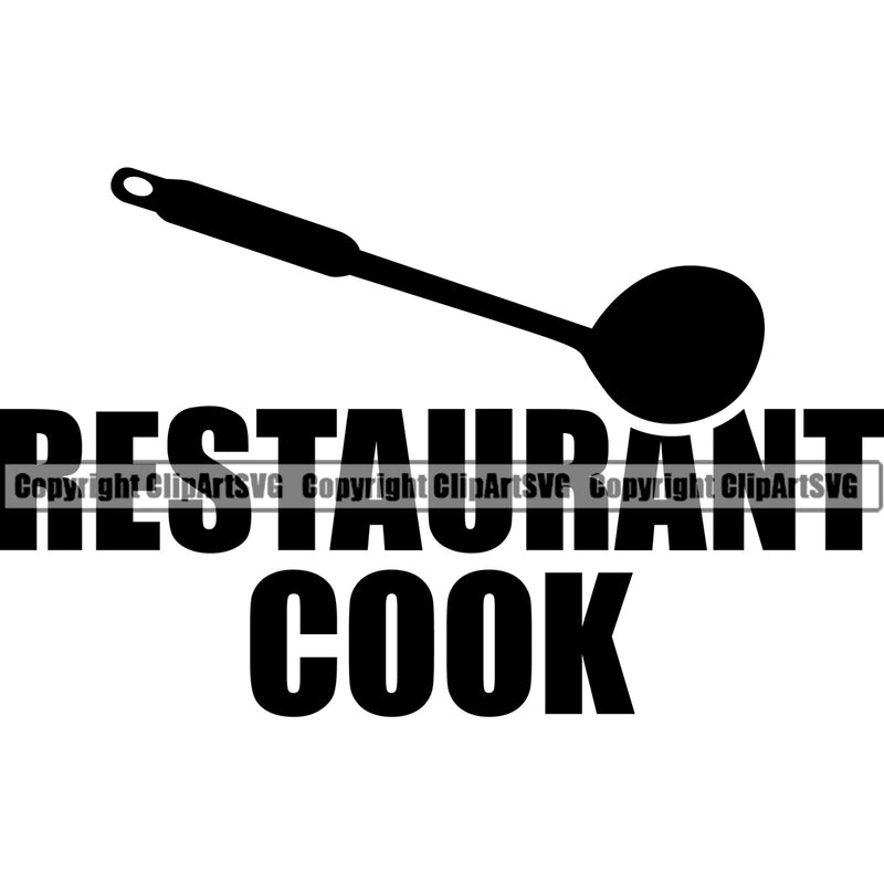 Chef Cook Cooking Cooker BBQ Barbecue Grill Food Restaurant Kitchen Chef Restaurant Cook Sil Quote Text Design Element Cuisine Culinary Gourmet Design Logo Clipart SVG