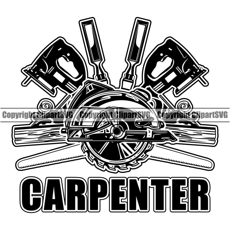 Construction Work Worker Building Contractor Builder Build Building Carpenter White Color Background Quote Text Design Element Business Company Job Design Logo Clipart SVG