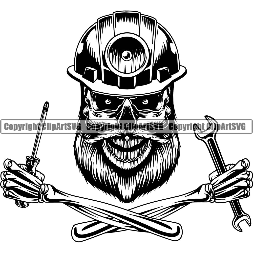 Skull Brand Logo SVG  Skull Brand Logo vector File