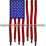 Electrician Electric Worker Work Technician Tech Construction Electrical Color Flag United State USA Design Element Repair Service Job Company Business Design Logo Clipart SVG