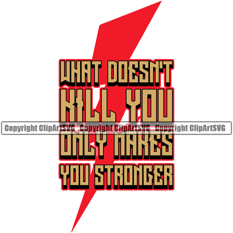 Electrician What Doesn't Kill You Only Makes You Stronger Electric Worker Work Technician Tech Construction Electrical Repair Electrician Red Color Quote Text Design Element With White Background Service Job Company Business Design Logo Clipart SVG