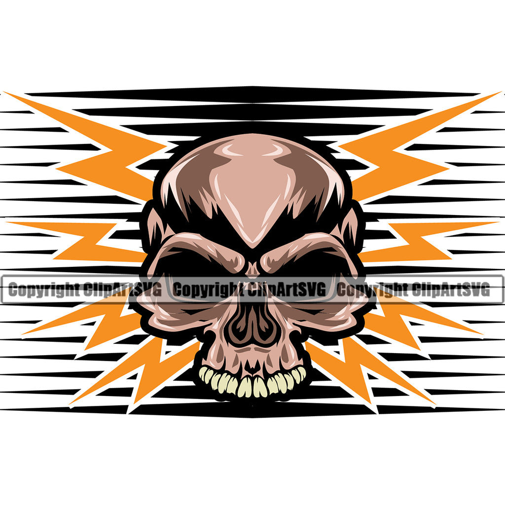Electrician Electric Worker Work Technician Tech Skull Skeleton Color Head Black Background Design Element Construction Electrical Repair Service Job Company Business Design Logo Clipart SVG
