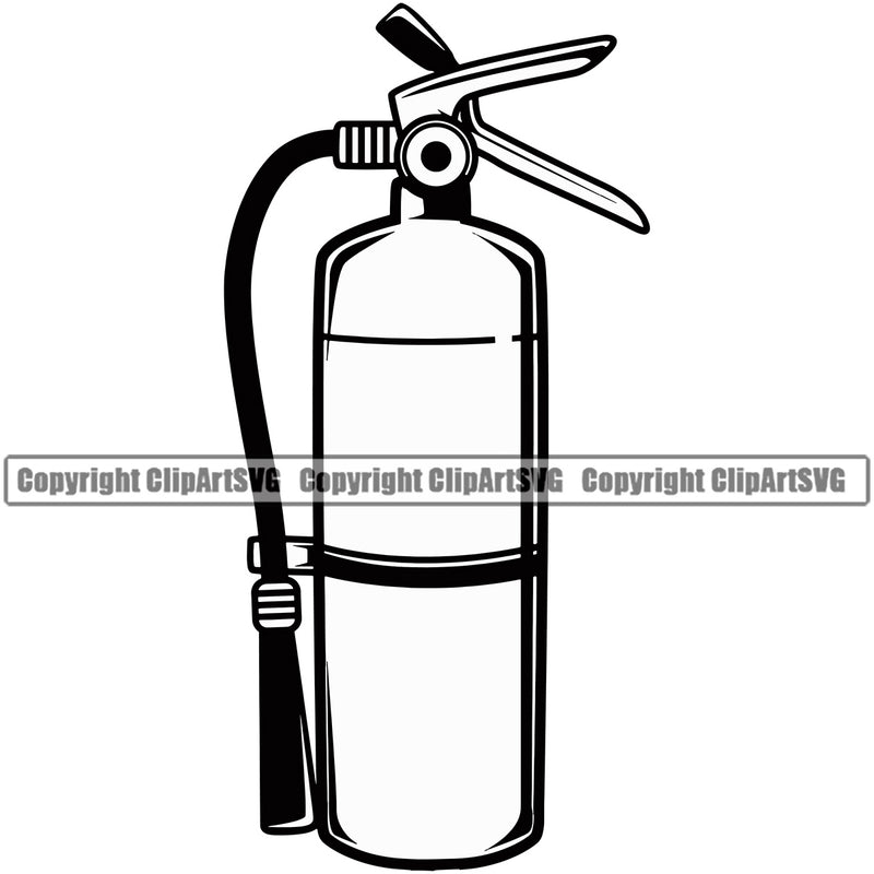 Firefighting Firefighter Fire Fighting Extinguisher Mascot Design Element Fireman Work Firemen Occupation Gear Flame Fighter Emergency Rescue Equipment Helmet Safety Danger Protection Department Hero Art Logo Clipart SVG