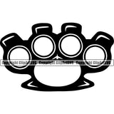Gangster Crime Criminal Mafia Illustration Vintage Mob Boss Isolated Gangster Brass Knuckles White Background Design Element Character Horror Criminal Logo Clipart SVG