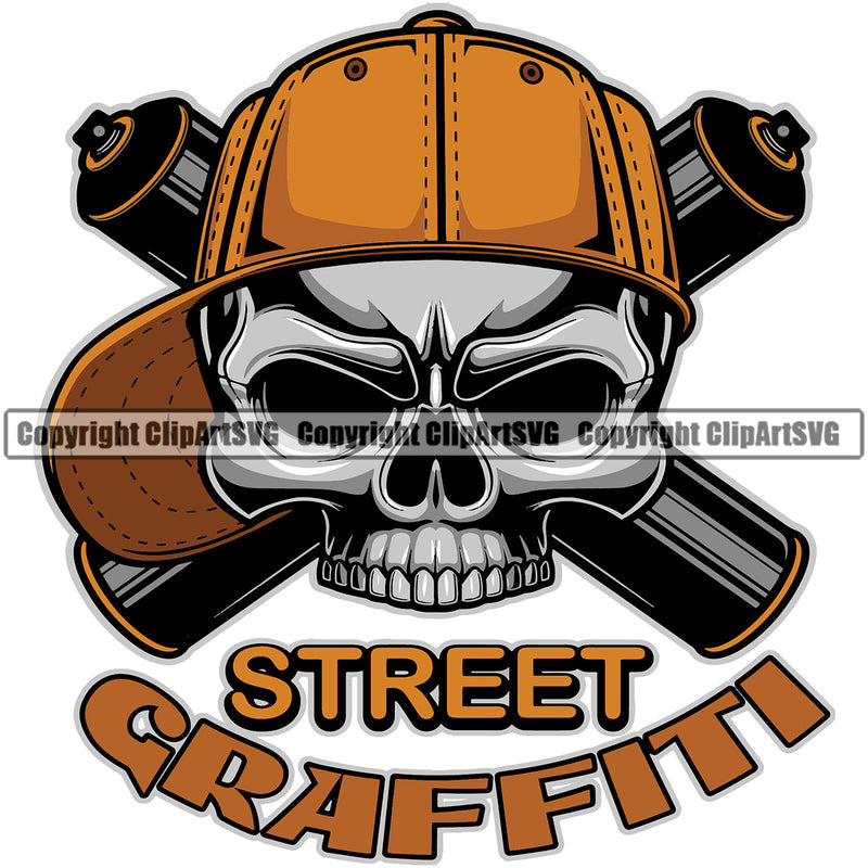 Gangster Crime Criminal Mafia Illustration Vintage Mob Boss Isolated Gangster Street Graffiti Spray Paint Color Skull Head Vector Design Element Painter Character Horror Criminal Logo Clipart SVG