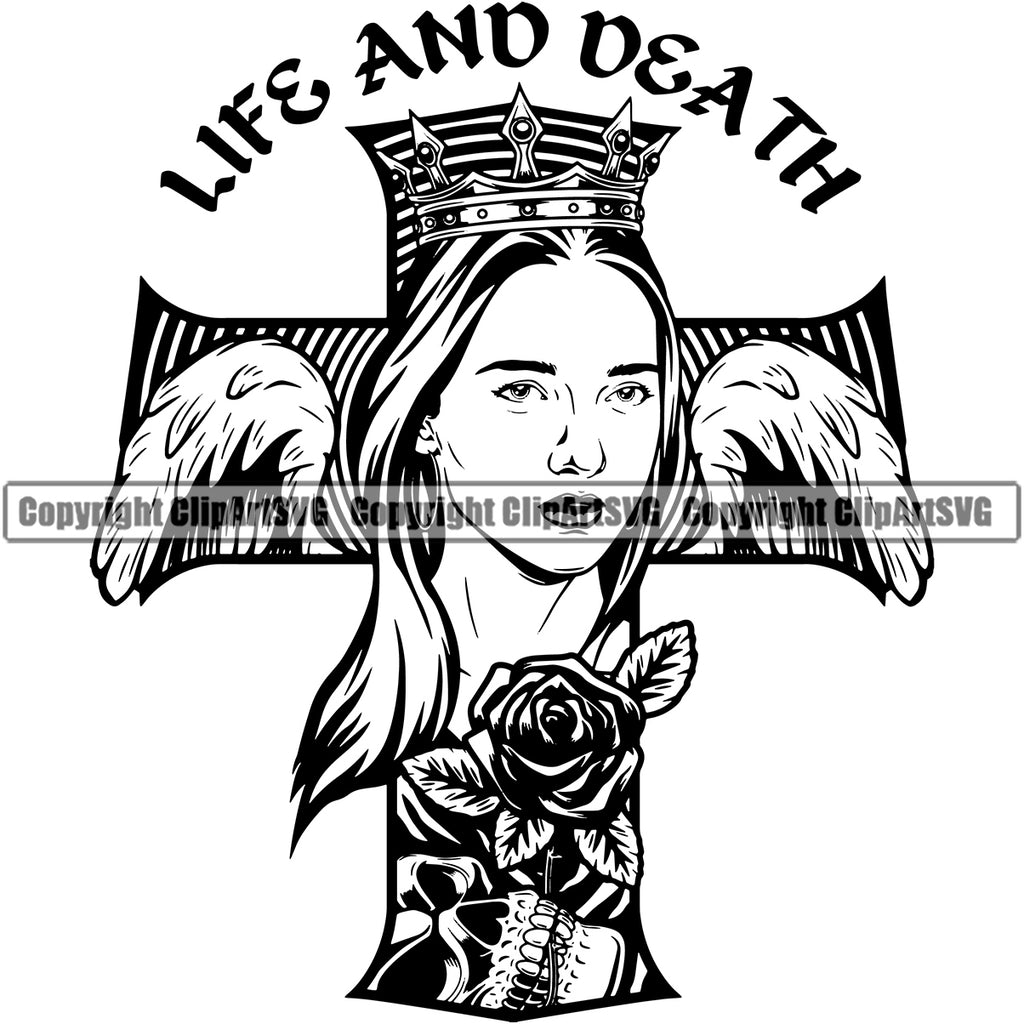 life and death clipart