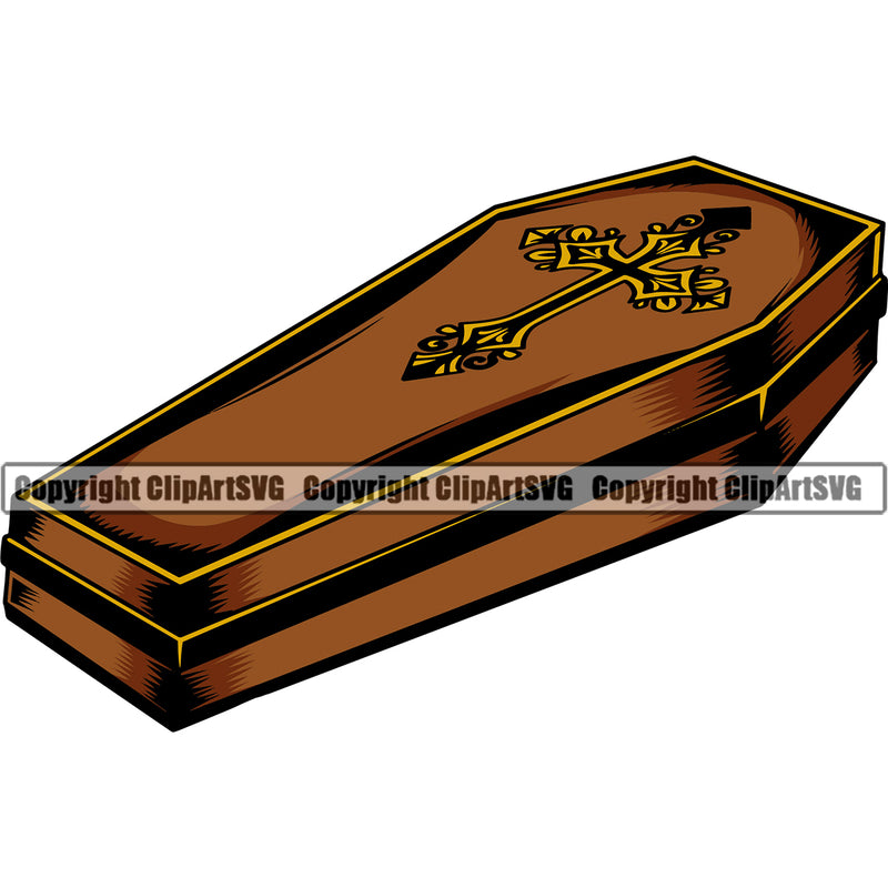 Mortuary Coffin Woman Color Vector Design Element Science Funeral Burial Service Die Pass Away Cremate Cremation Death Morgue Autopsy Dead Body Corpse Cadaver Health Horror Logo Clipart SVG