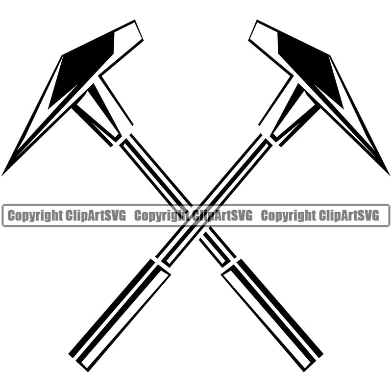 Roofing Hammer Crossed Vector Design Element White Background Roofer Roof Home House Residential Construction Architecture Building Rooftop Work Repair Worker Builder Company Business Logo Clipart SVG