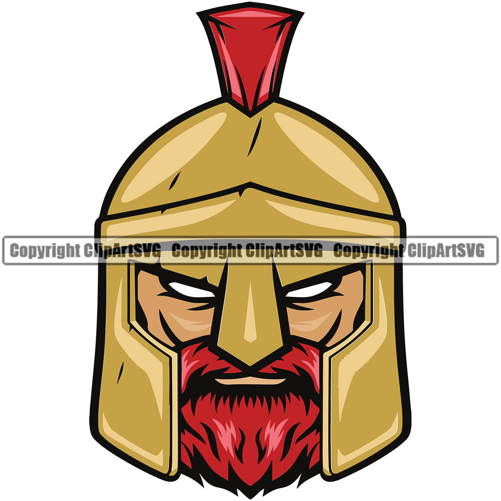 spartan helmet logo clip art