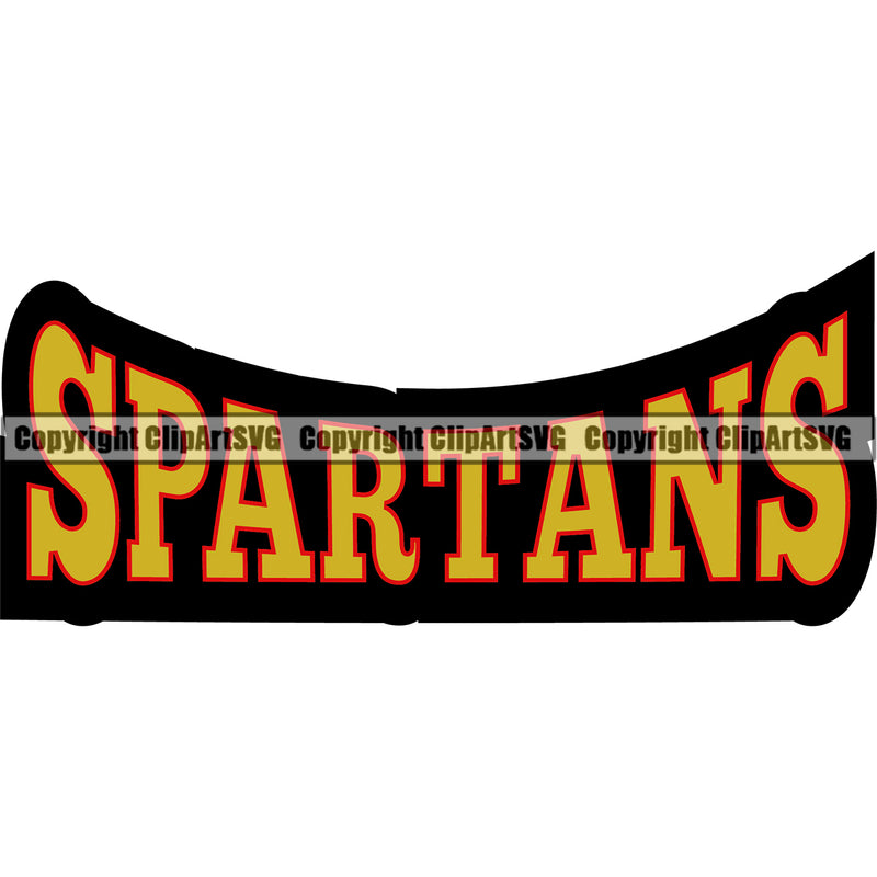 Spartans Battle Helmet Spartan Warrior Skin Black Border Sign Fight Viking Barbarian Medieval War Fighter Mascots Sports Team School Mascot Game Fantasy eSport Animal Emblem Badge Logo Symbol Clipart SVG
